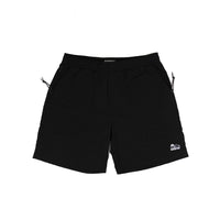 Coziya versatile swim trunks water-repellent quick-dry in black front view