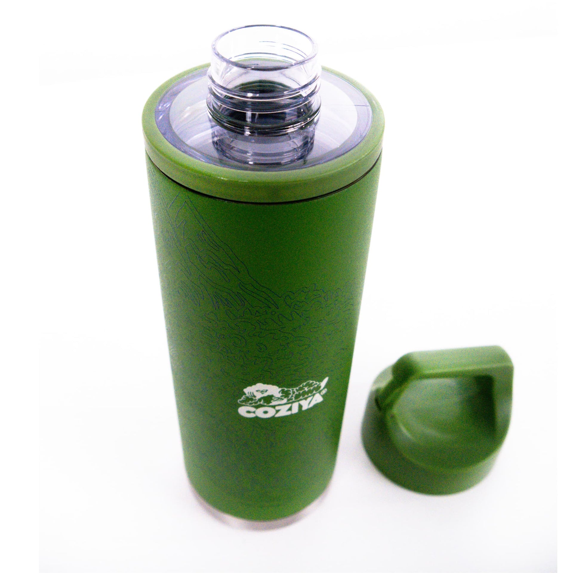 Coziya Hook650 insulated water bottle all colors lineup flat lay