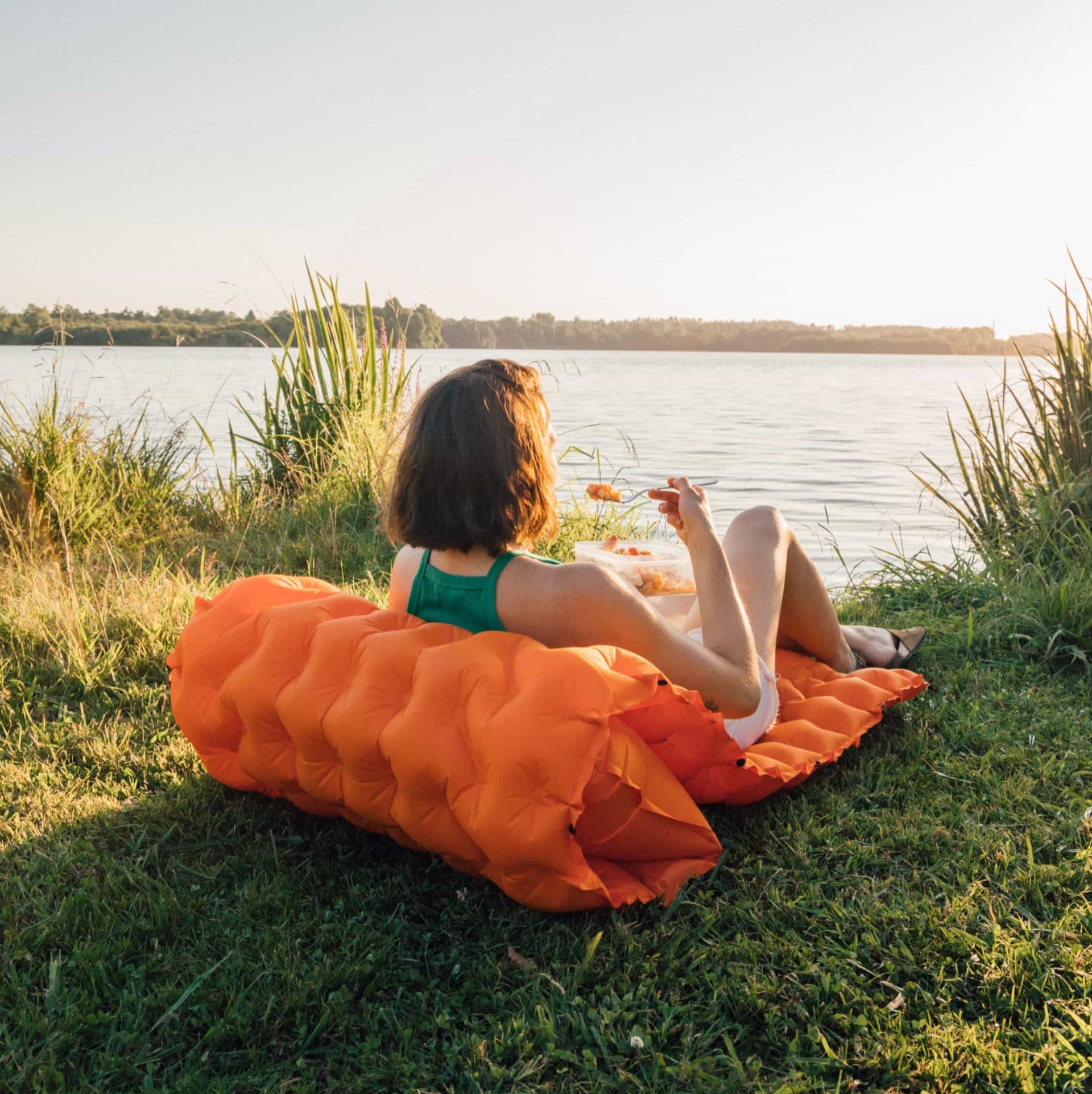 Coziya inflatable sleeping pad best camping sleeping pad outdoor adventure