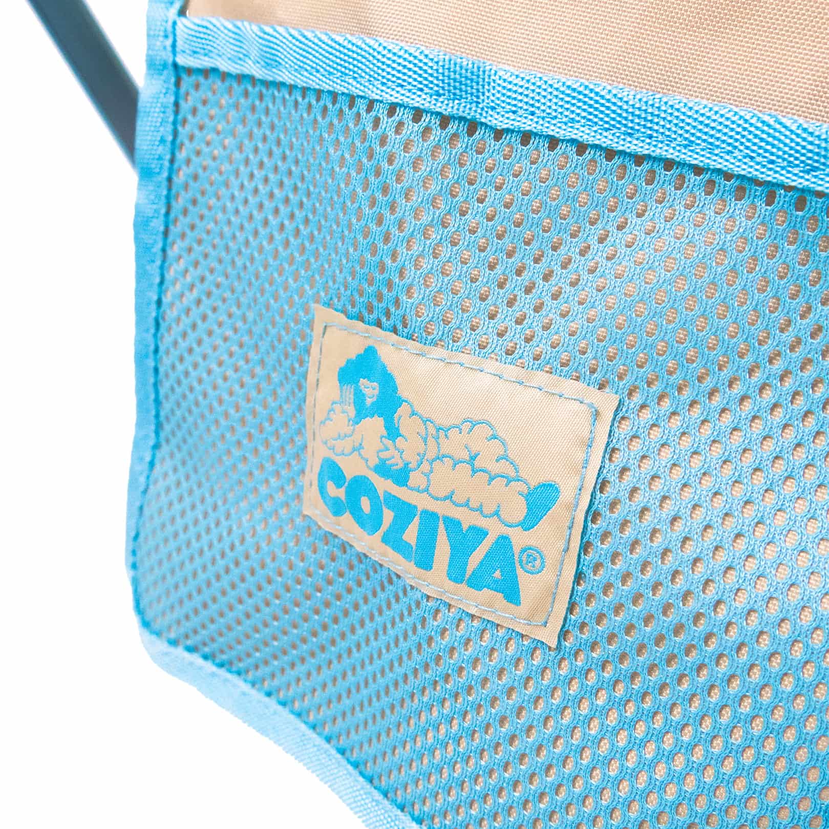 Coziya Cloud Chair compact camping chair with side pocket for phone and bottle
