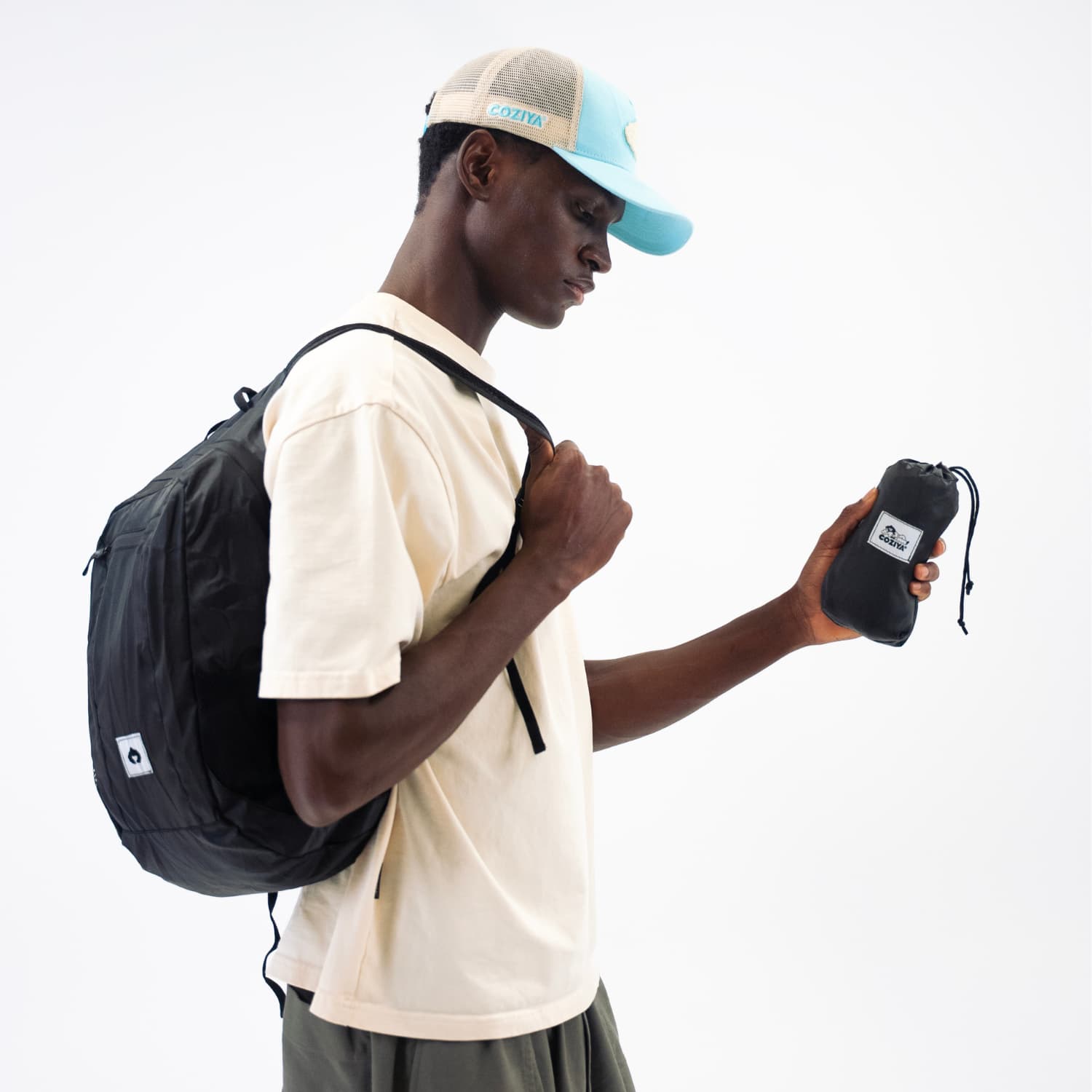 Coziya packable foldable lightweight backpack outdoor lifestyle